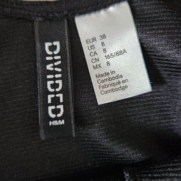 Divided (H&M) Black Mini Dress - Picture 4 of 4